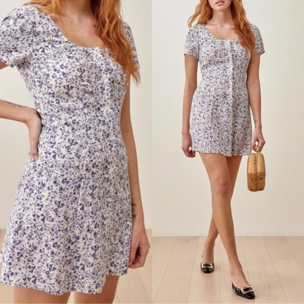 New with Tags Reformation Dress Floral Print Women's Dress